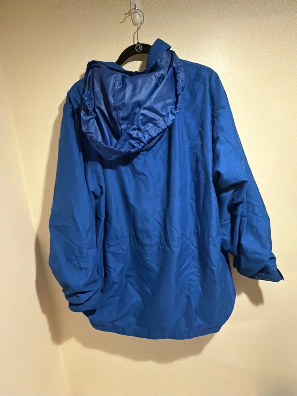 Men's Blue Insulated Parka Jacket - Classic Outdoor Coat